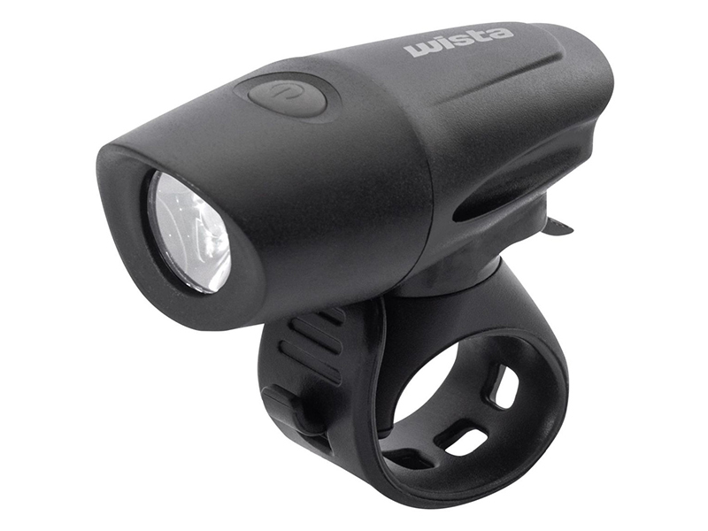 Cappa Přední svítilna USB LED nabíjecí černá/bílá – 80159
