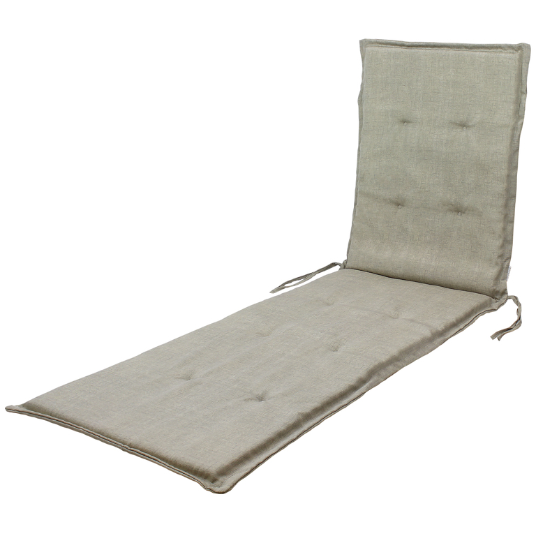 Cappa Polstr na lehátko krátký ECRU 185 × 52 cm