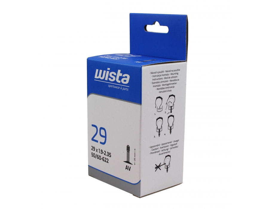 Cyklo duše WISTA 29×1,9–2,35 AV – 80003