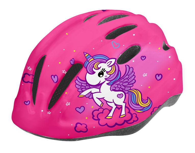 Dětská cyklistická přilba WISTA HardShell růžová S/M (52-56 cm)