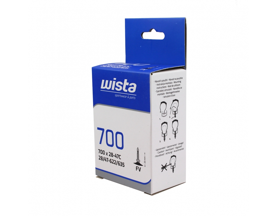 Cyklo duše WISTA 700X28–47 FV – 80002