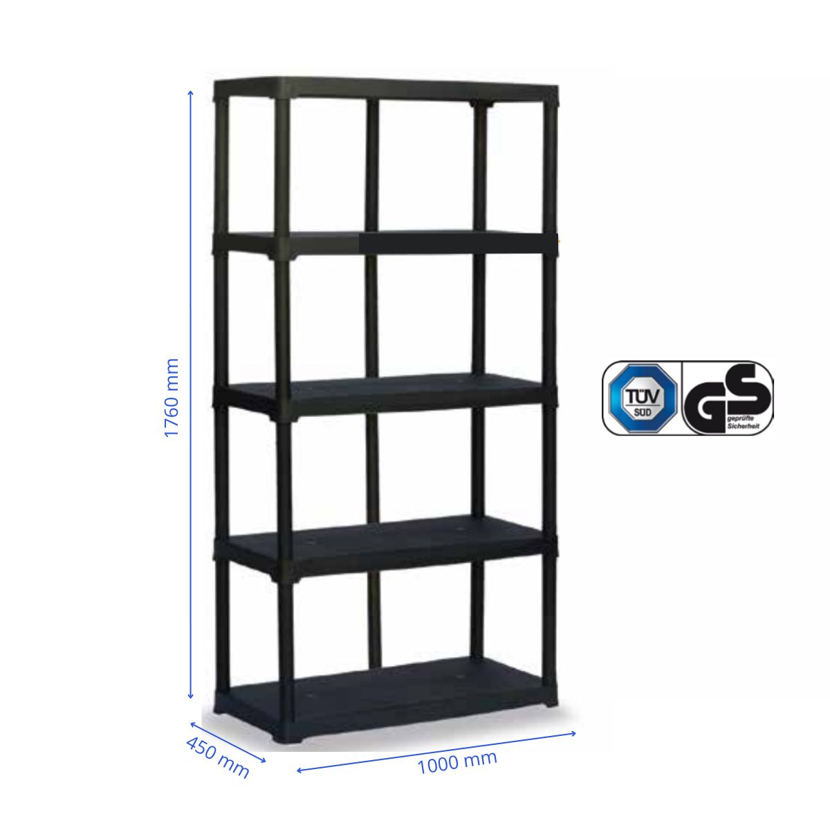 ARTPLAST Regál, šířka 100 cm