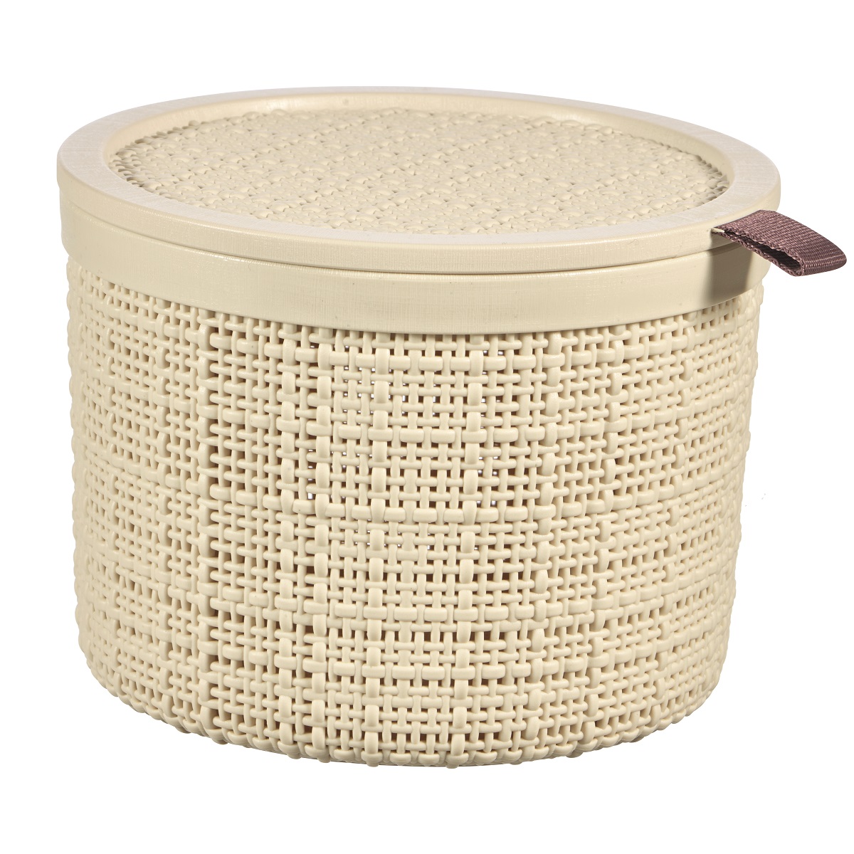 Curver JUTE 245374 Úložný koš 2 L, béžový