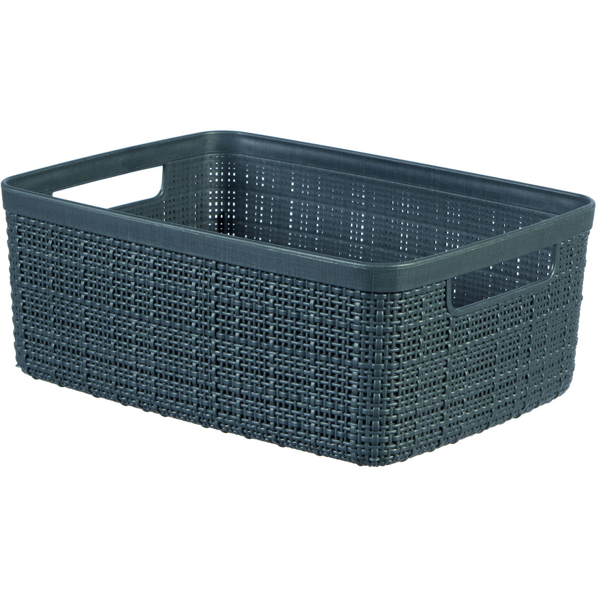 Curver JUTE 245712 Úložný koš 5 L, šedý