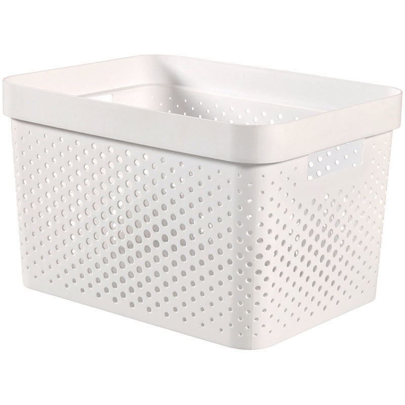 Curver Infinity 245676 Box 17 L, bílý recyklovaný