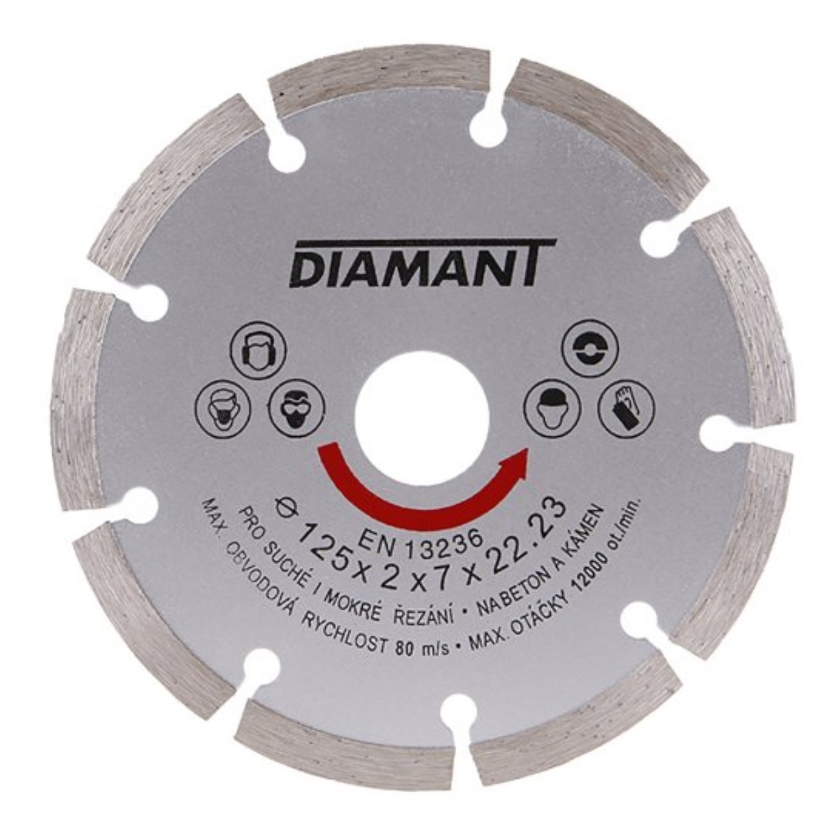 FESTA Kotouč diamantový DIAMANT 125x2x22.2mm segment