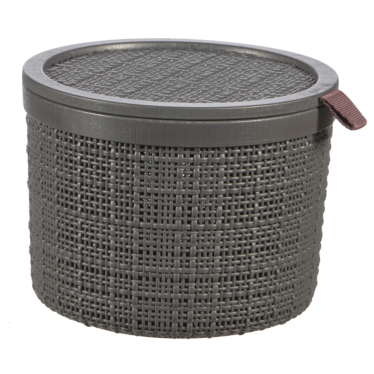 Curver JUTE 245714 Úložný koš 2 L, šedý