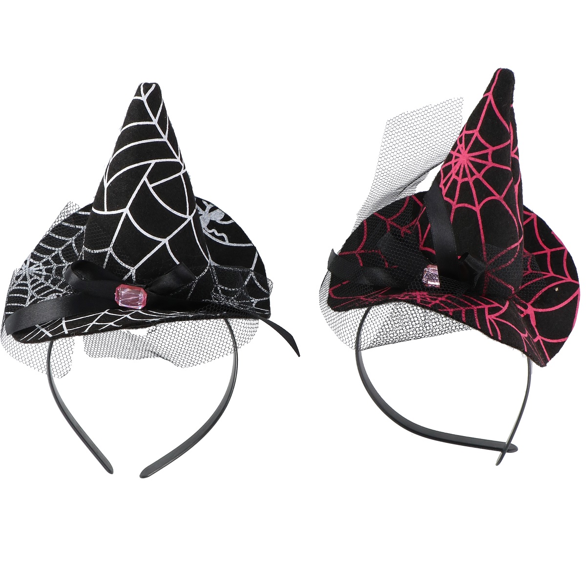 Klobouk 24cm Halloween s čelenkou