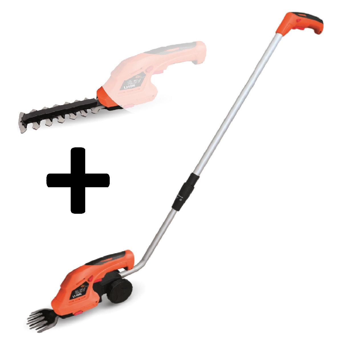 ASIST smart garden AE3N36T AKU nůžky s tyčí 3v1 3,6 V, 1,5 Ah