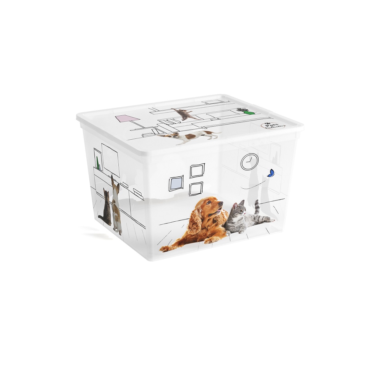 KIS C Box Style Pets Collection CUBE, 27l