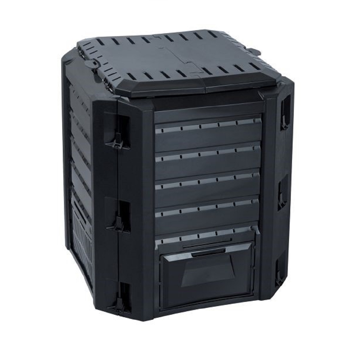 PROSPERPLAST Kompostér COMPOGREEN černý 380l