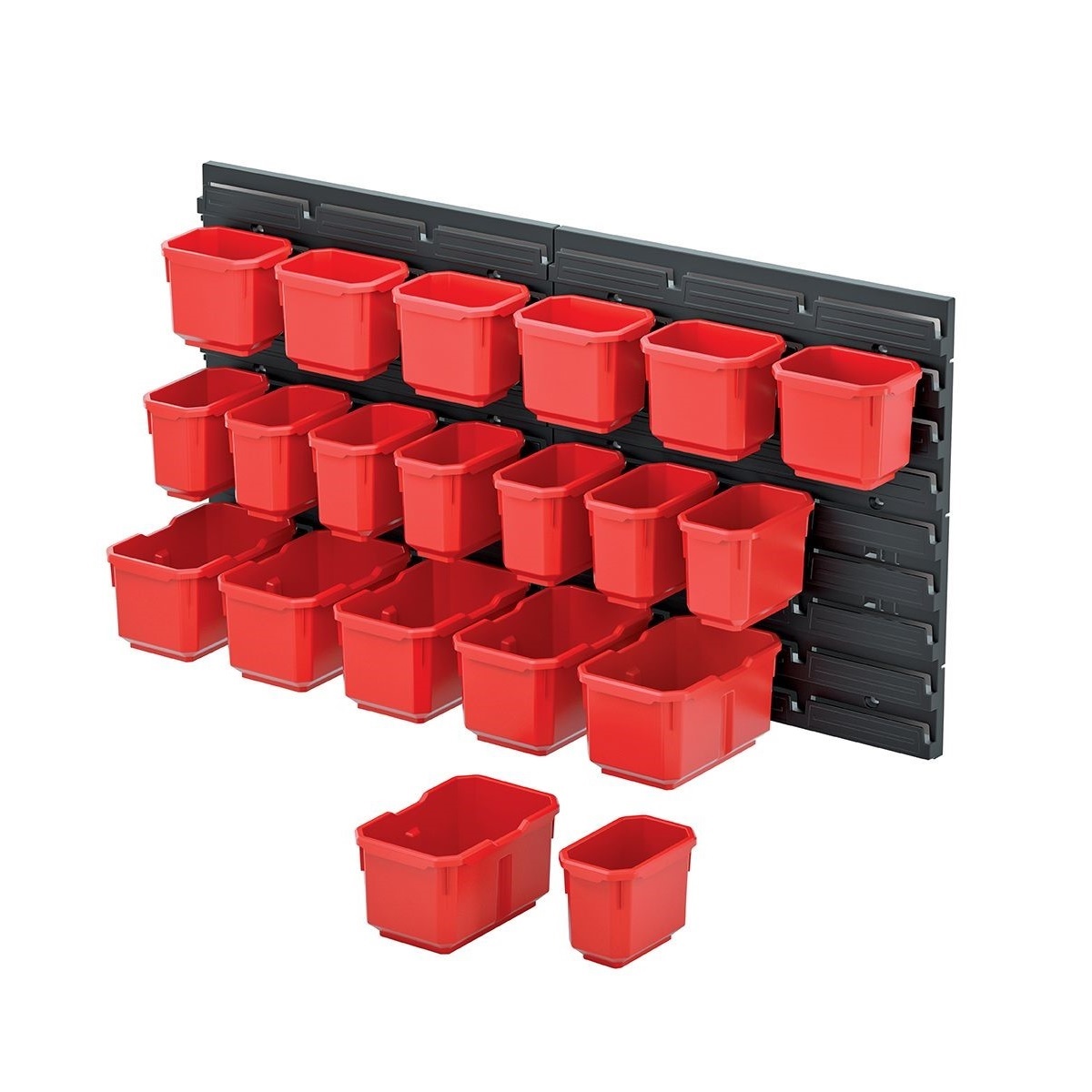 Kistenberg Závěsný panel s 20 boxy na nářadí ORDERLINE 800x392x195