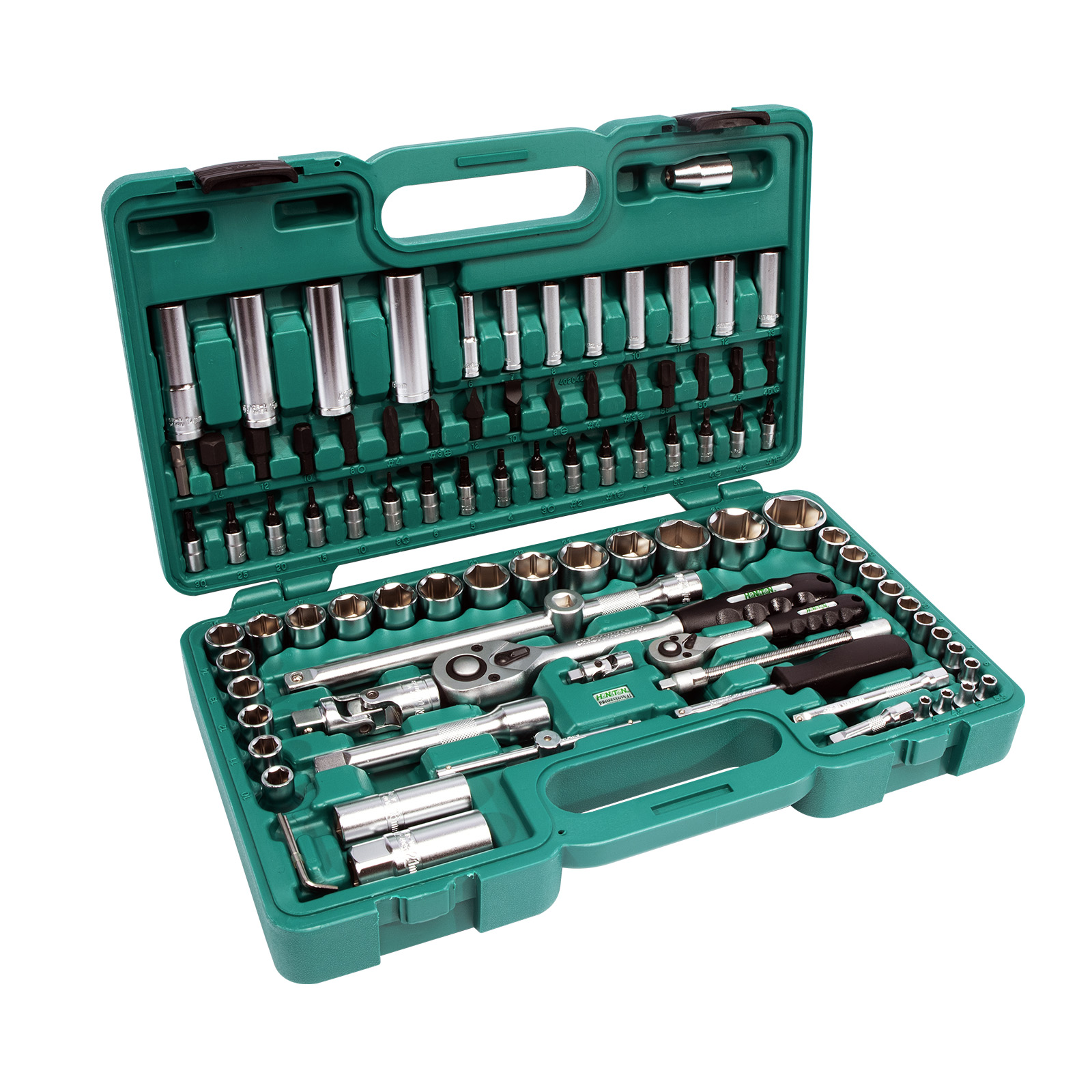 HONITON Sada hlavic 1/4"-1/2" - 94 dílů