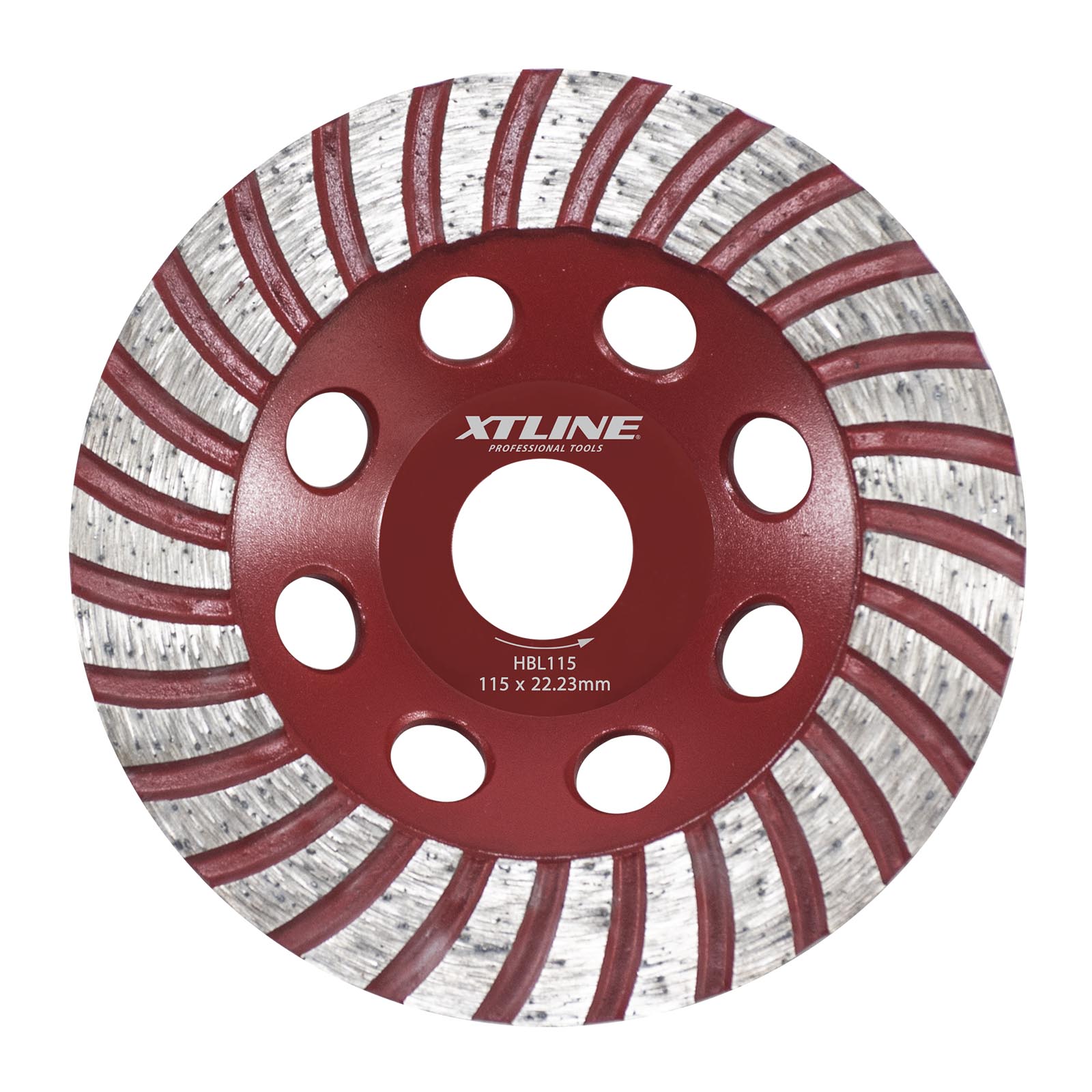 XTline Kotouč diamantový brusný 125x22,2mm