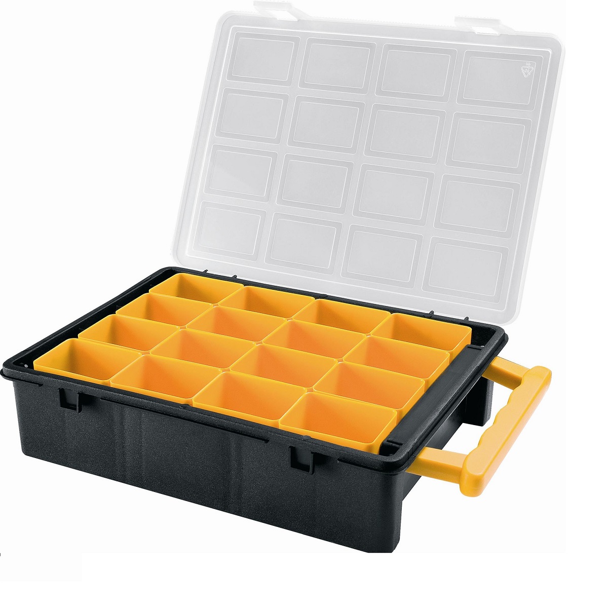 ARTPLAST Organizér s vyjímatelnými boxy a madlem, 242x188x60mm