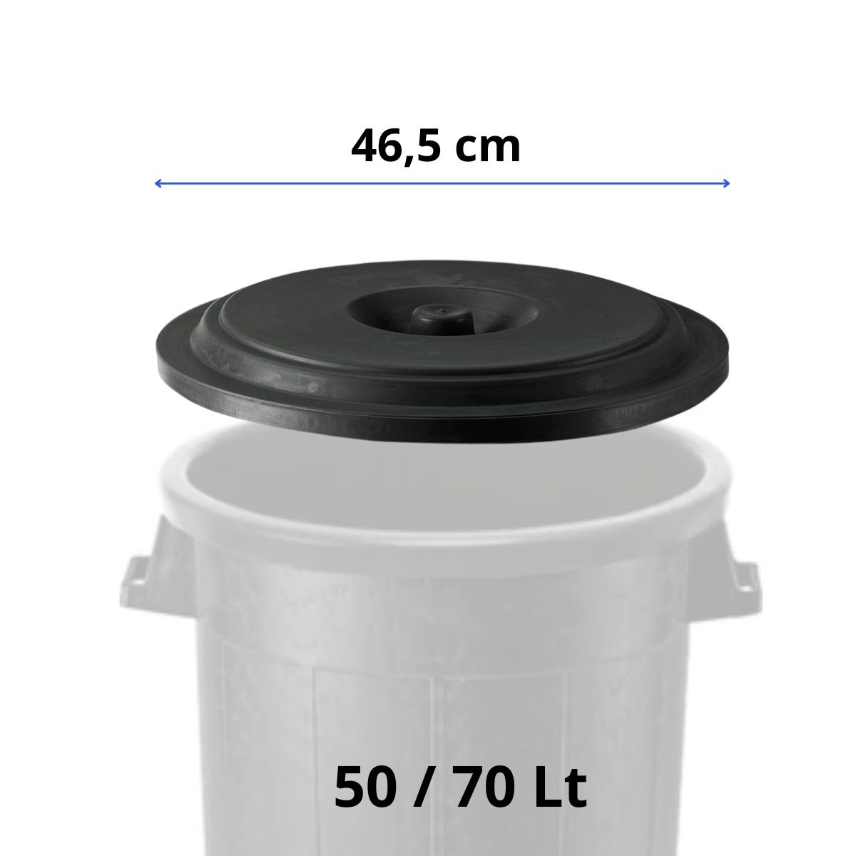 STEFANPLAST Víko pro koše Drum 50/70 l