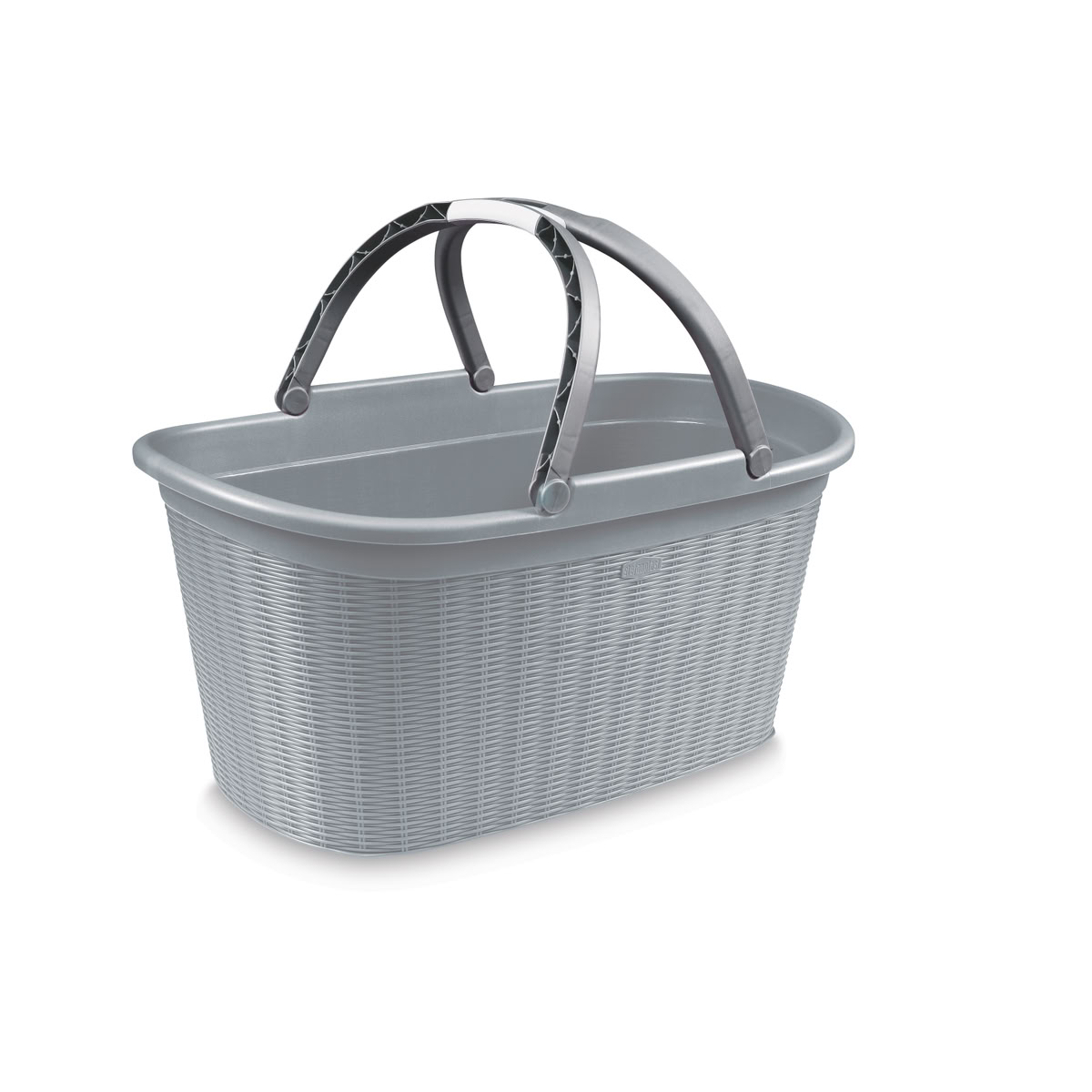 STEFANPLAST Košík na prádlo Elegance 35l, šedý
