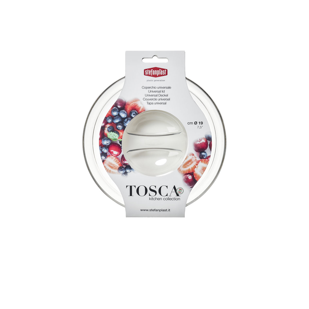 STEFANPLAST Tosca 55150 Víko pro misku průměr 19 cm