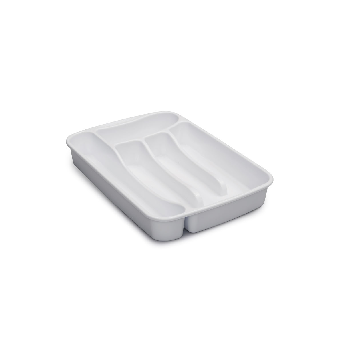 STEFANPLAST Příborník, 5 přihrádek, bílý