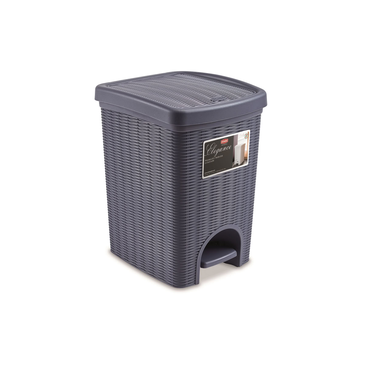 STEFANPLAST Odpadkový koš 20 l, 31x27,5x39cm, modrý