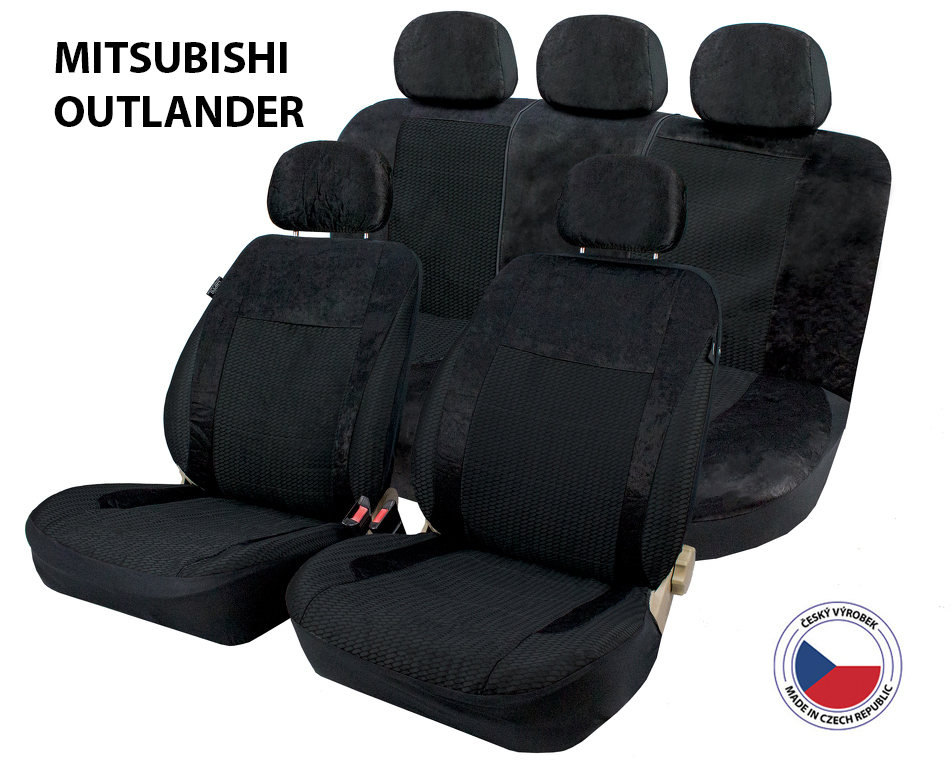 Cappa Autopotahy Perfetto AL Mitsubishi Outlander černá