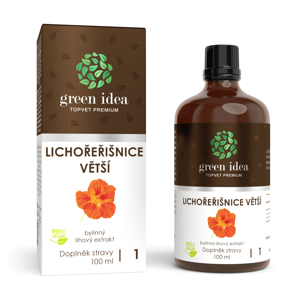 Green idea Lichořeřišnice tinktura - kapky 100 ml
