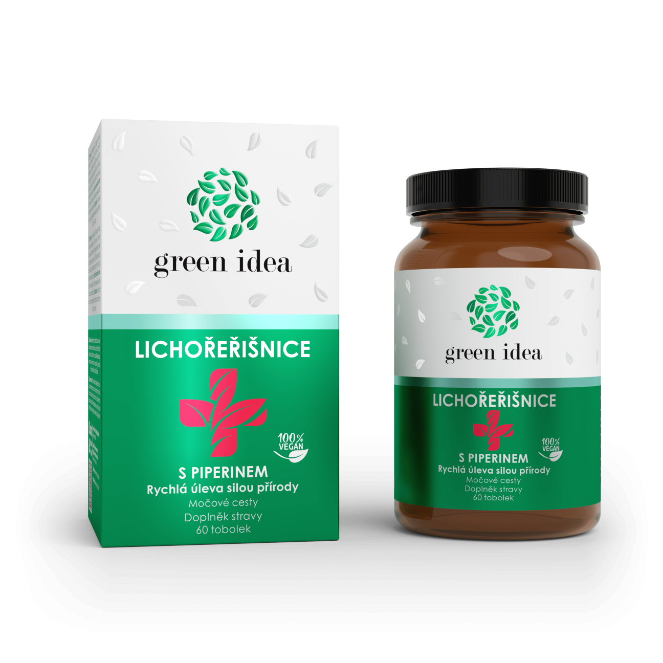 Green idea Lichořeřišnice s piperinem - tobolky 60 ks