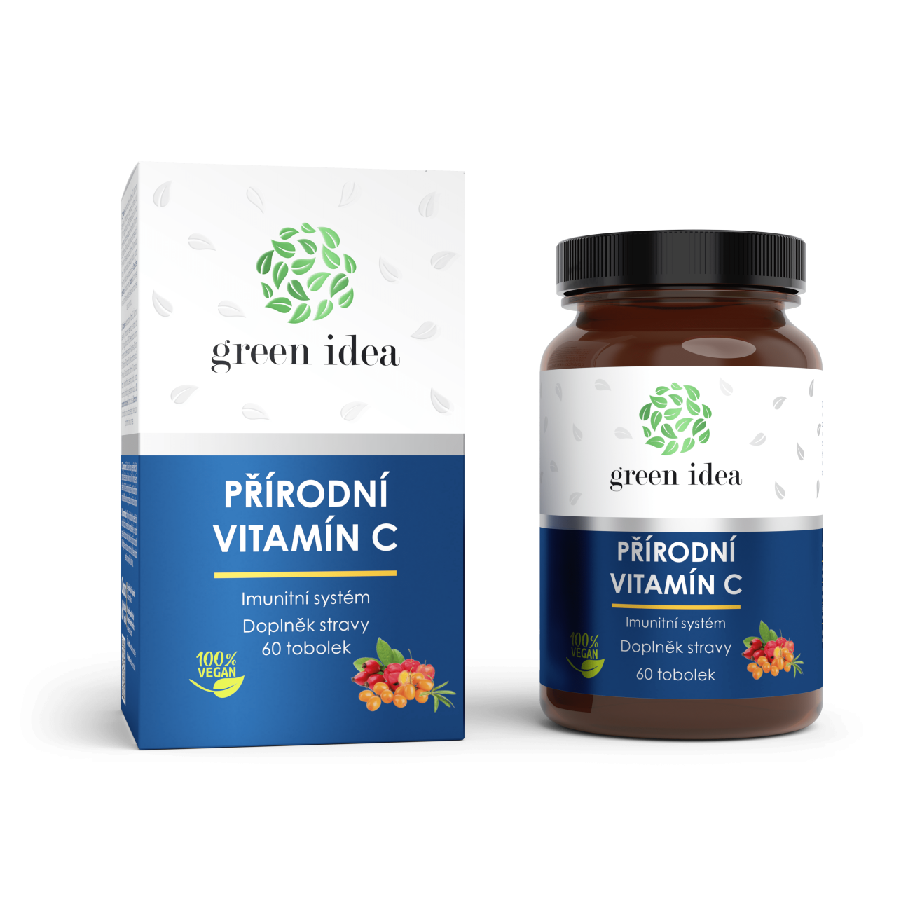 Green idea Přírodní vitamín C - tobolky 60 ks