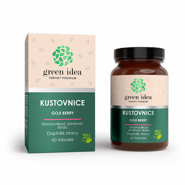 Green idea Kustovnice čínská bylinný extrakt - tobolky 60 ks