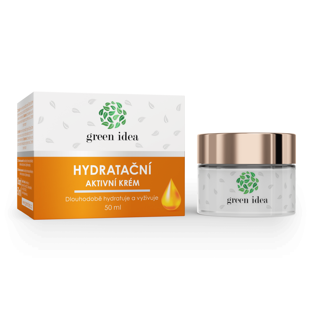 Green idea Hydratační aktivní krém 50 ml