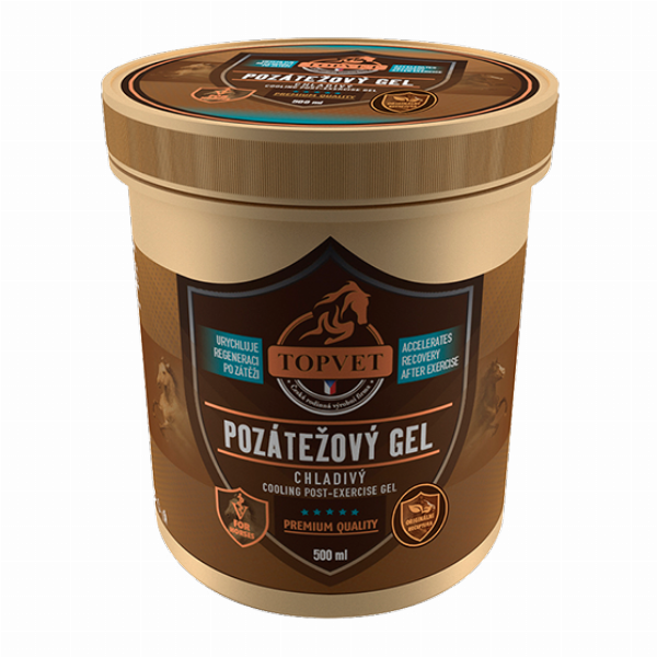 Green idea Pozátěžový gel - chladivý 500 ml