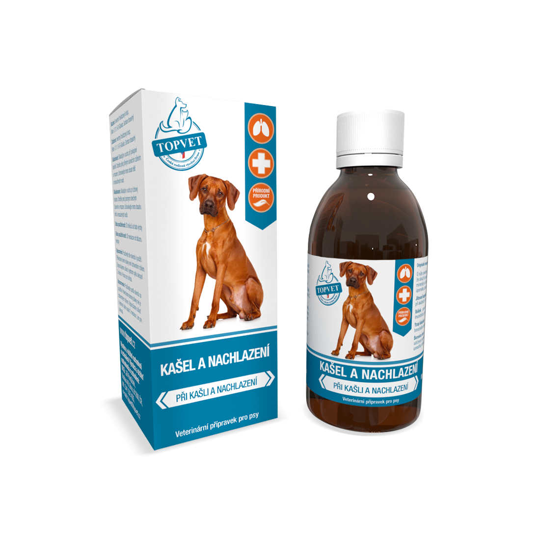Green idea Sirup Kašel a nachlazení pro psy 200 ml