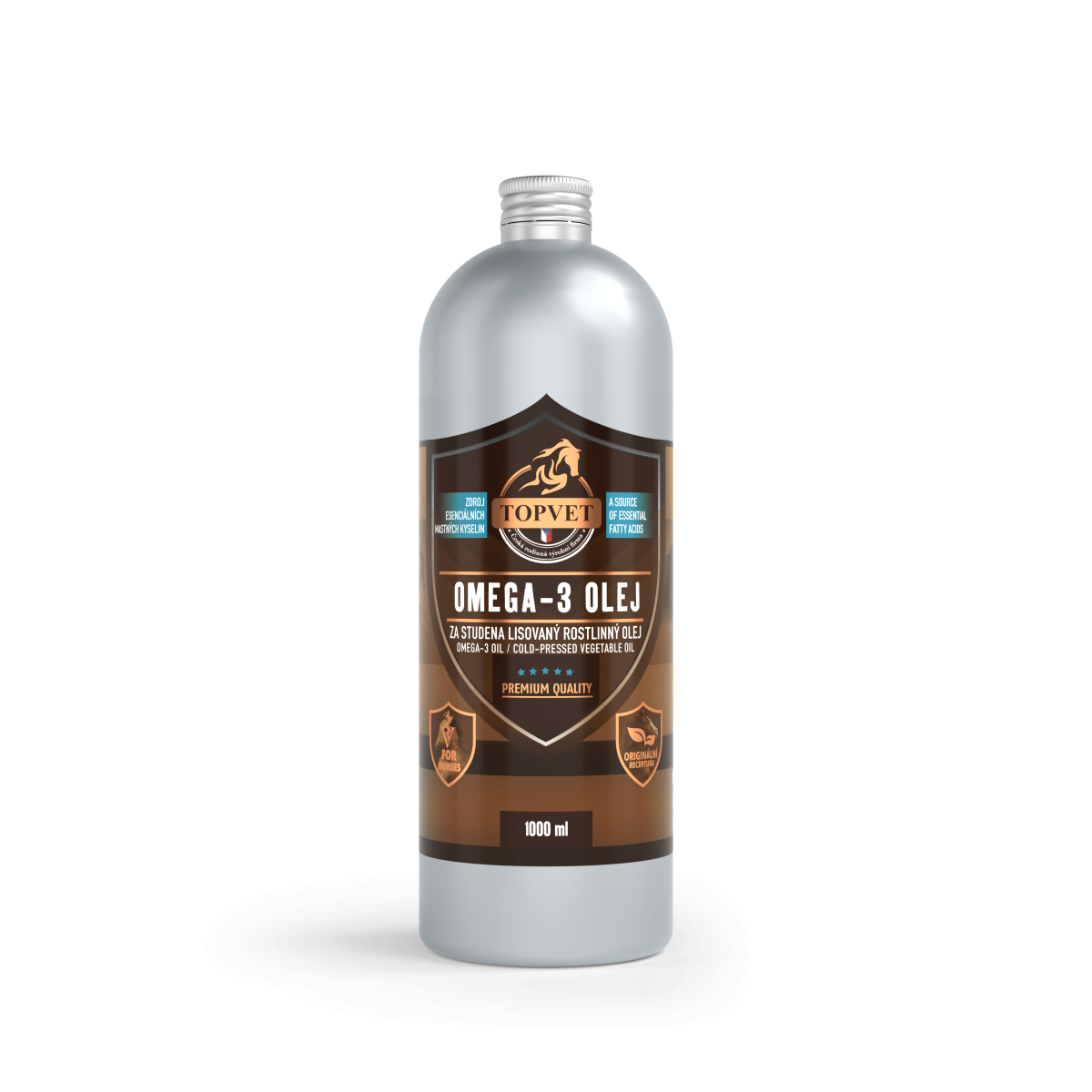 Green idea Omega - 3 olej 1000 ml