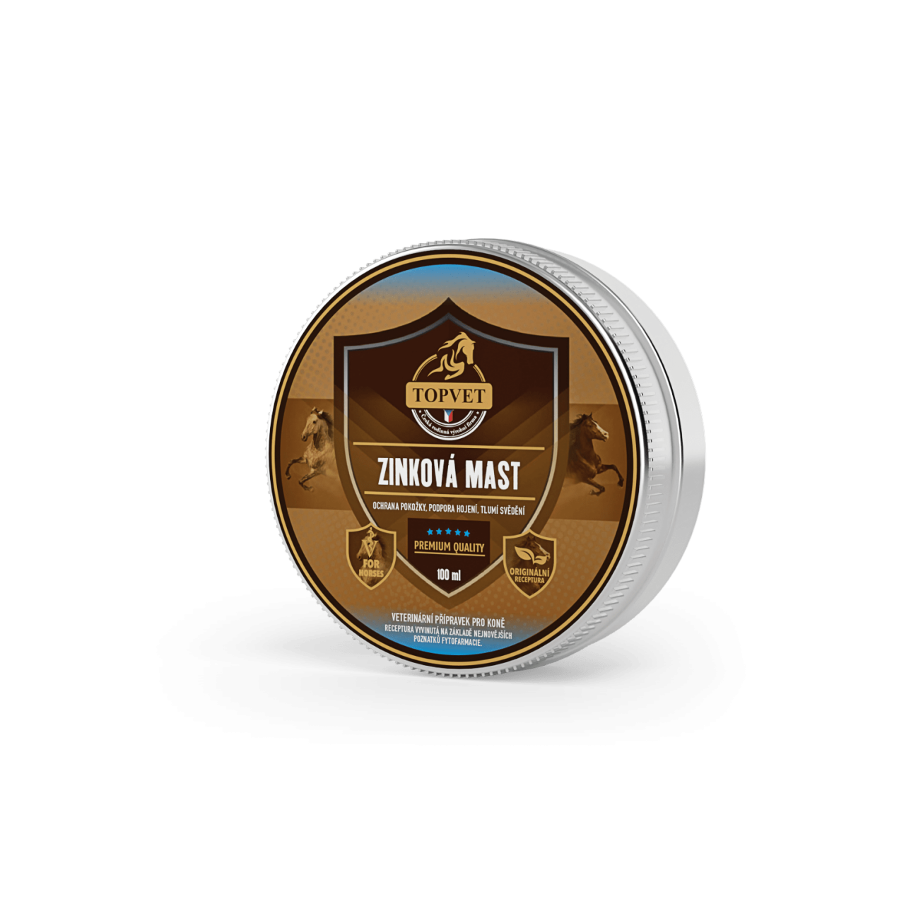 Green idea Zinková mast pro koně 100 ml