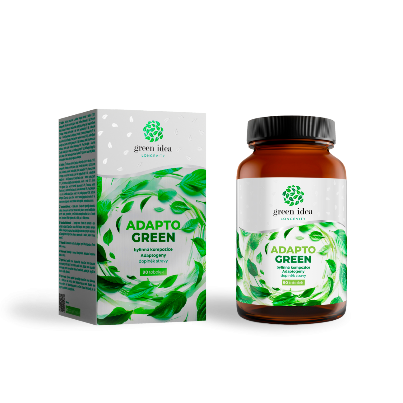 Green idea LONGEVITY ADAPTO GREEN tobolky 60 ks
