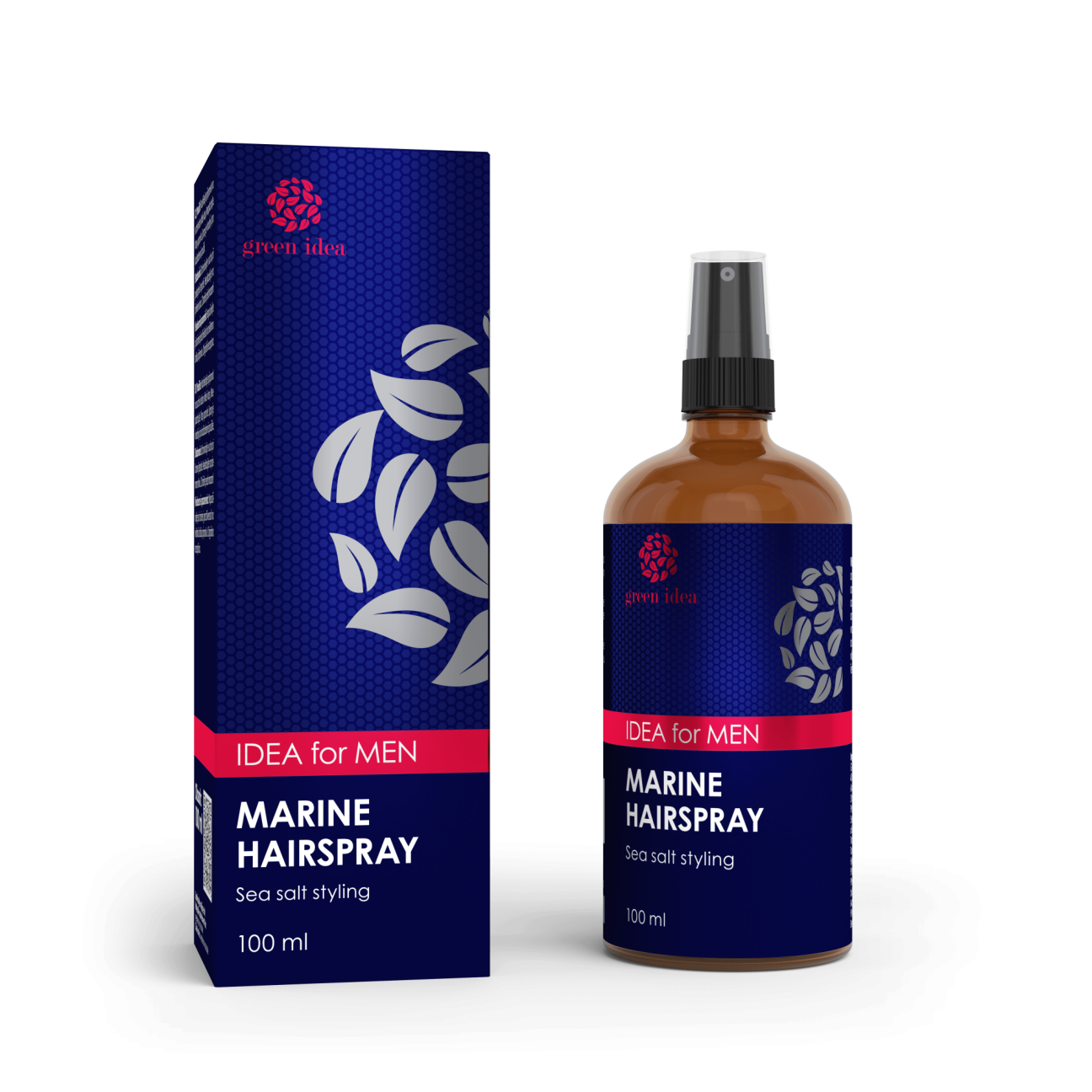 Green idea IDEA for MEN - Marine hairspray - Sea salt styling 100 ml