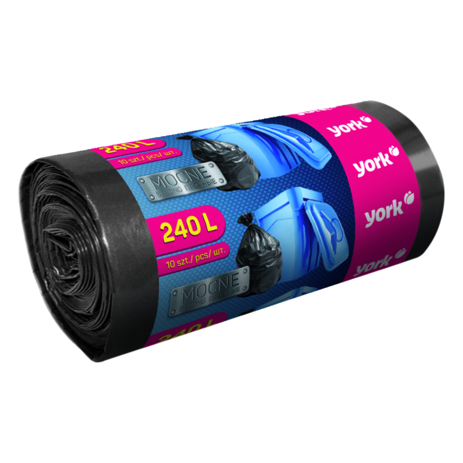 YORK Pytle na odpad STRONG 240L - 10 ks