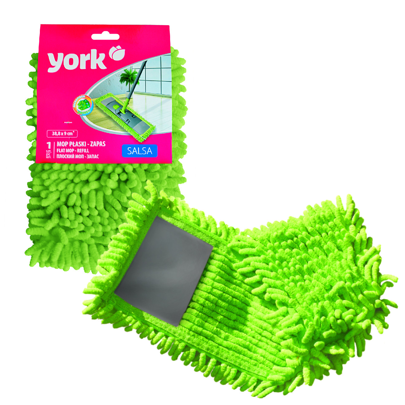 YORK Náhradní návlek na plochý mop SALSA