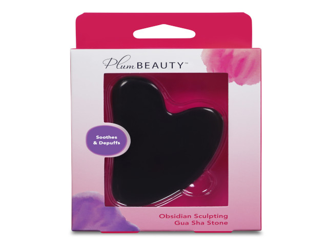 PLUM BEAUTY PLB-4313 PlumBeauty Gua Sha kámen Obsidián (Sculpting Stone)