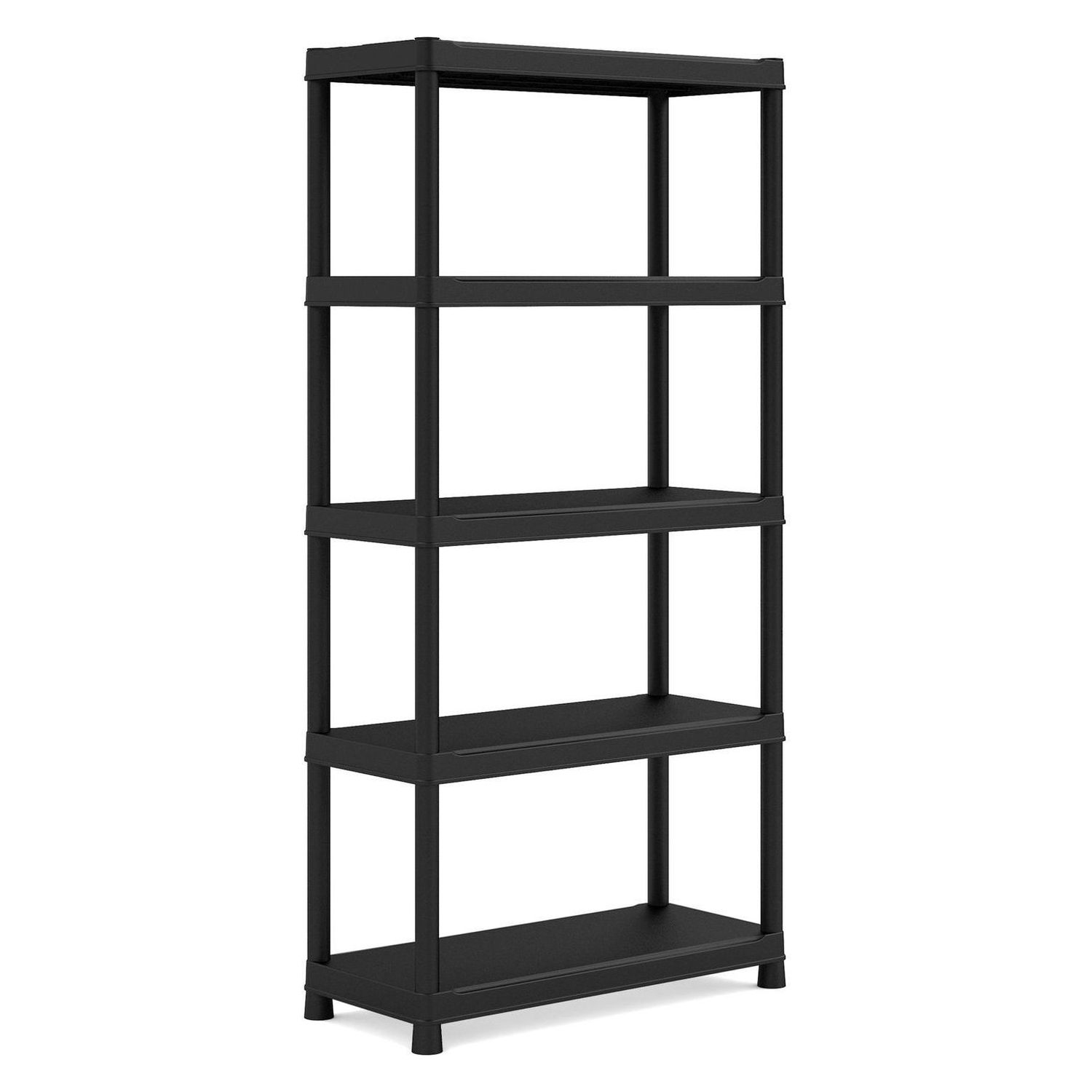 KIS-KETER Tribac 009980BK01 Regál 5 polic, šířka 90 cm
