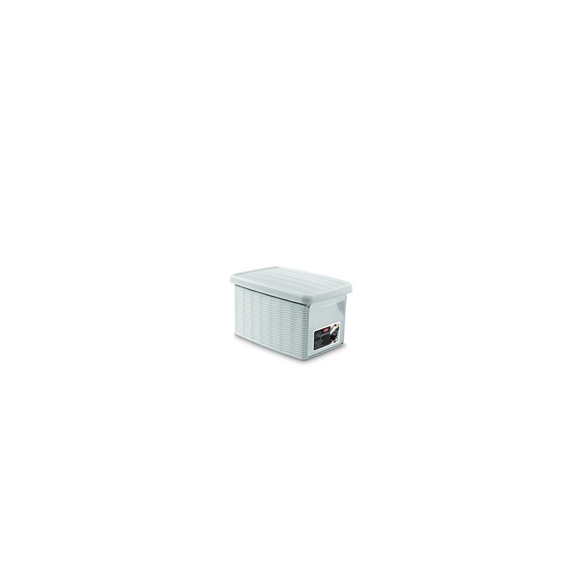 STEFANPLAST Úložný box Elegance S 5,5 l, boční výklop, bílý