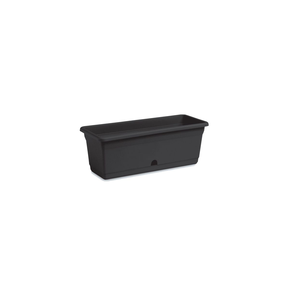 STEFANPLAST Truhlík Portofino samozavlažovací 60 cm, antracit