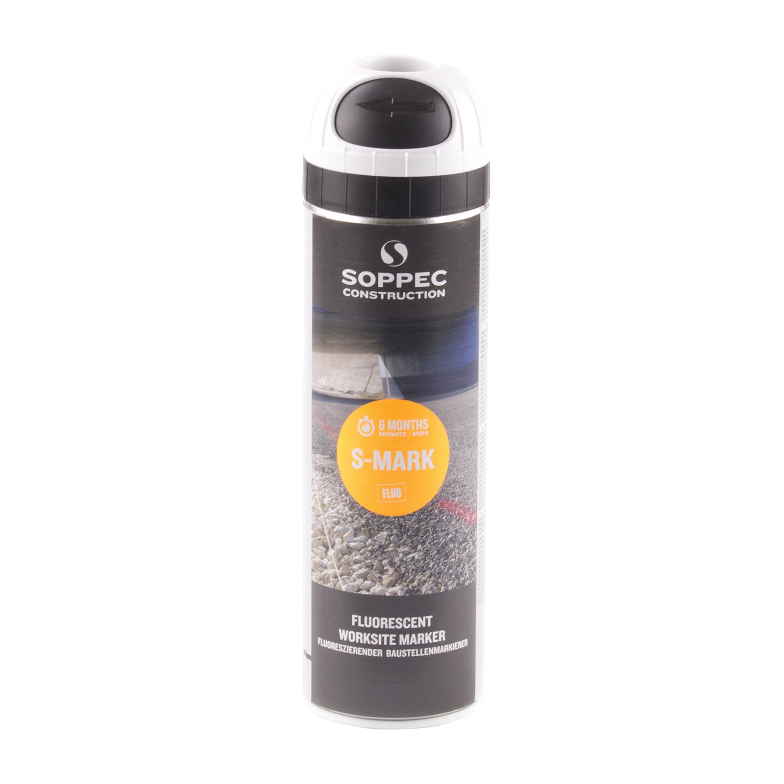 SOPPEC Značkovací sprej Soppec S-Mark, 6M | bílý, 500 ml