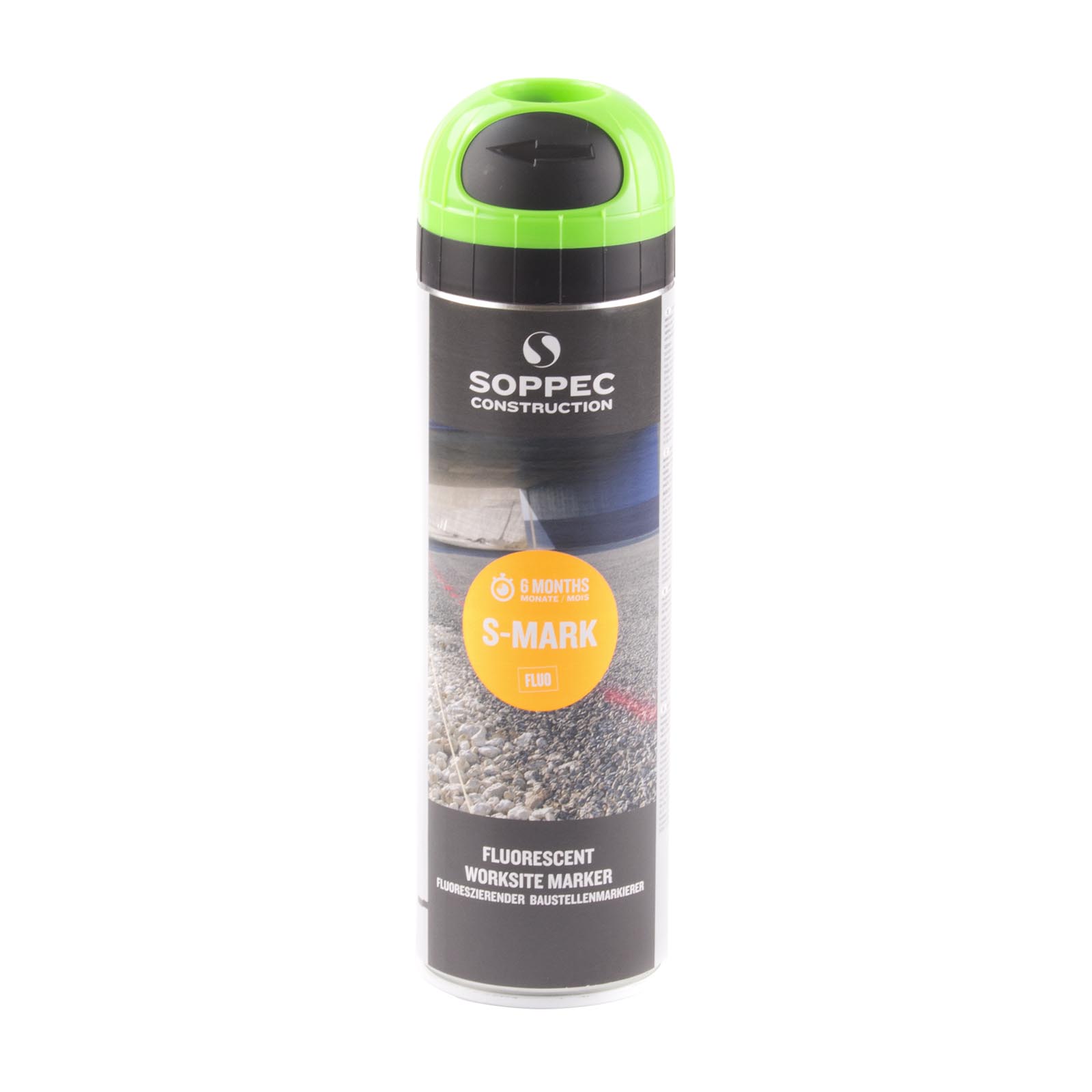 SOPPEC Značkovací sprej Soppec S-Mark, 6M | zelený, 500 ml