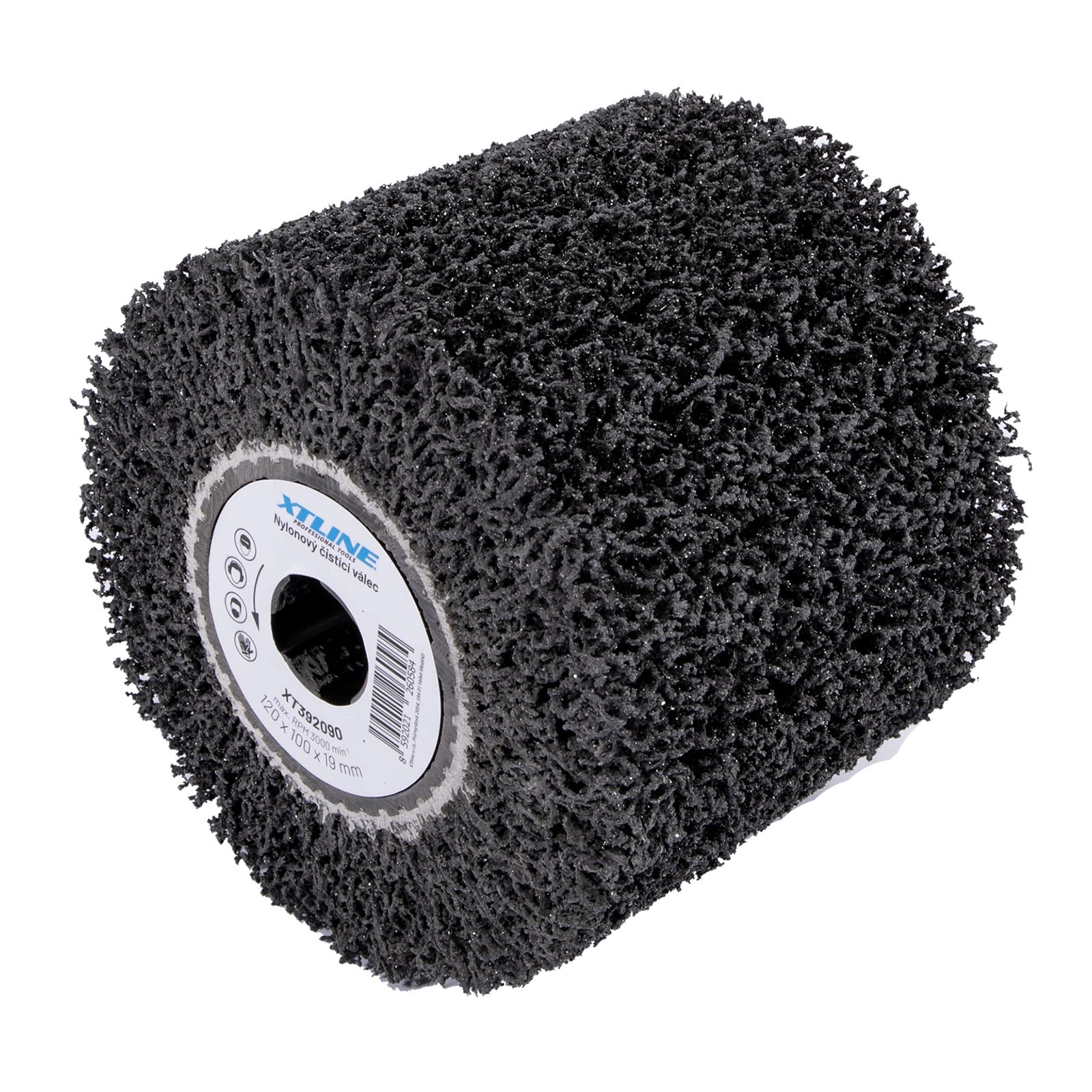 XTLINE Nylonový satinovací válec čistící | 120x100 mm