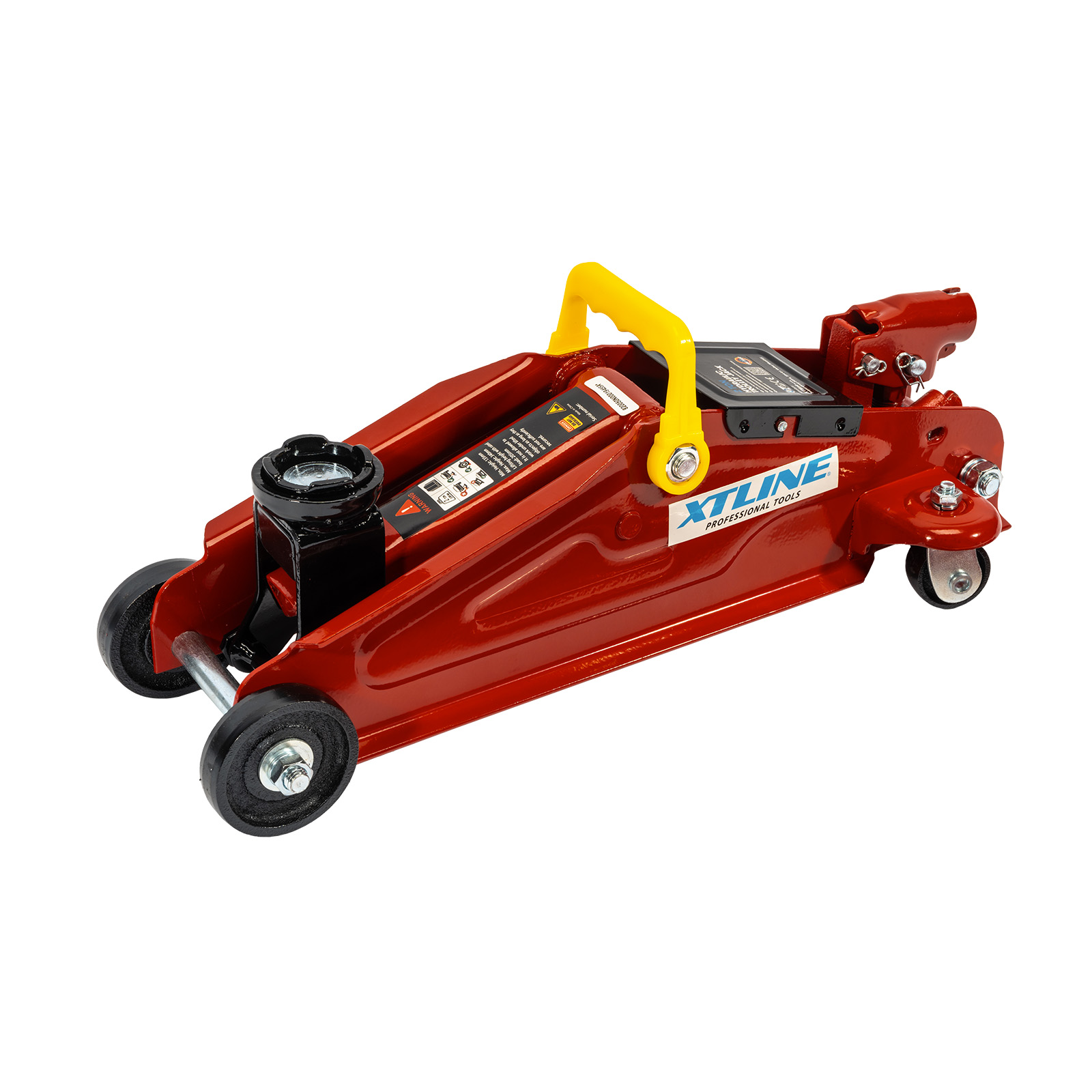 XTline Hydraulický zvedák 2T a plastový kufr
