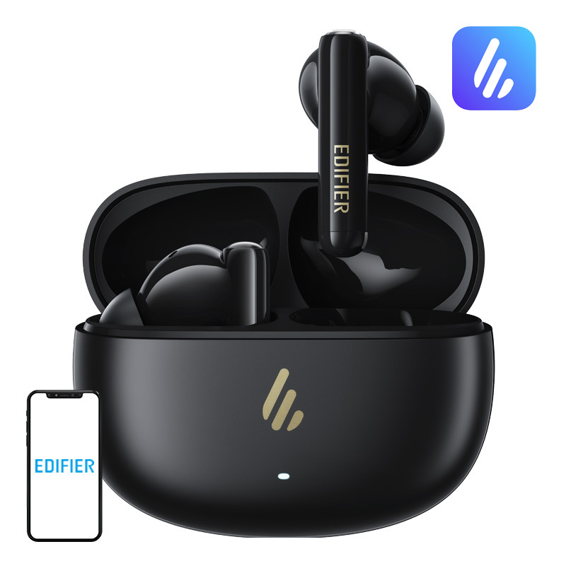 Levně Sluchátka Edifier X5 Pro V25 TWS (černá) - nová 2025