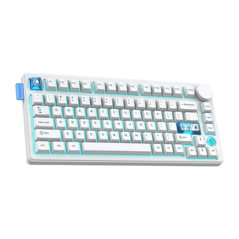 Klávesnice ONIKUMA MT706 (bílá) (QWERTY)