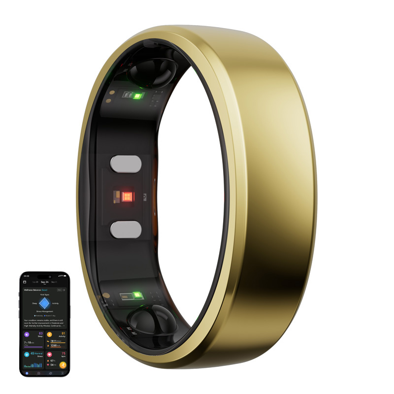 Levně Smartring RingConn Gen 2 (velikost 7, zlatá)