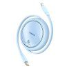 USB kabel Baseus Free2Pull USB-C to iP 20W 1m (blue)